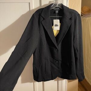 Dialogue Women's Elegant Black Blazer